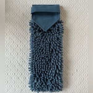 New - Norwex Chenille Microfiber Hand Towels in Denim Blue